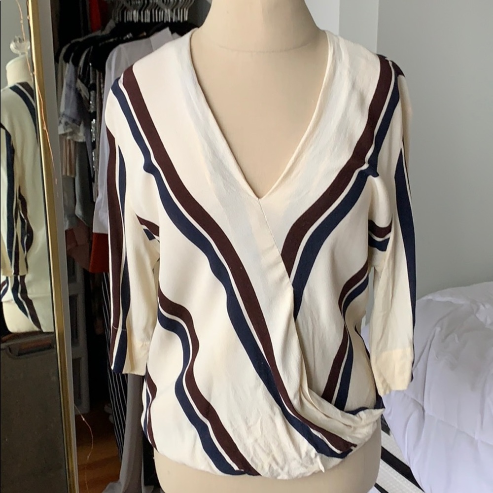 Topshop Striped Top